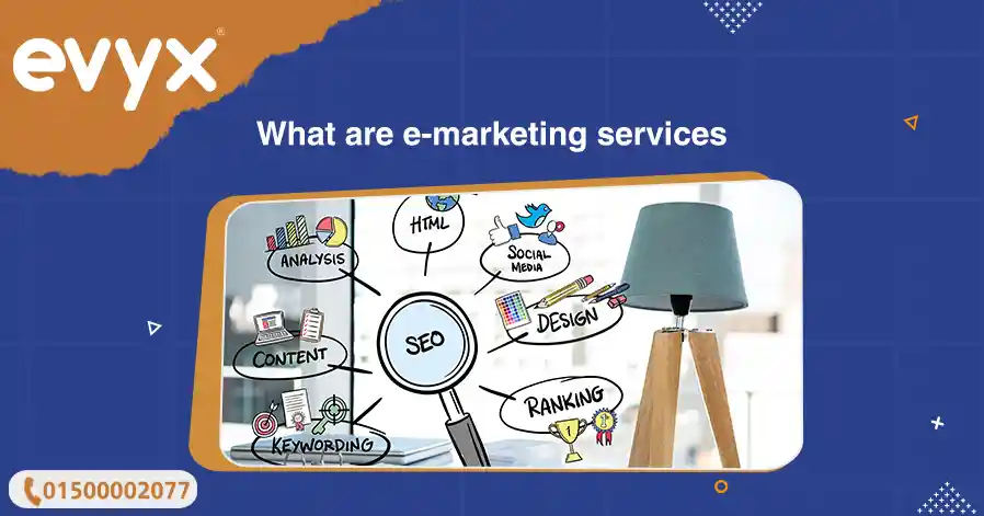 What are e-marketing services?