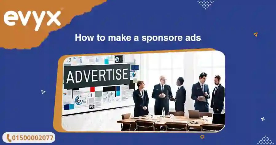 How to make a sponsored ads 