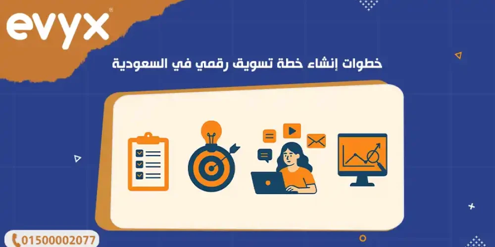 خطوات إنشاء خطة تسويق رقمي في السعودية